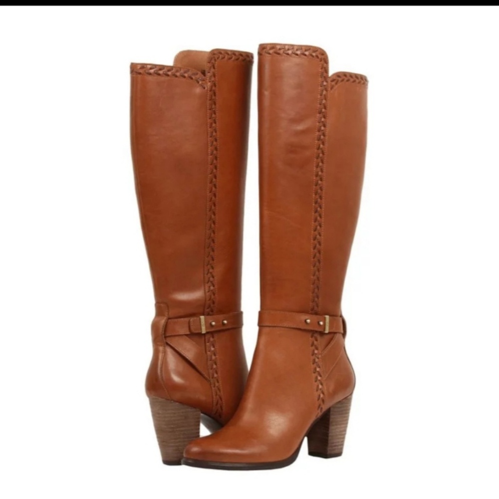 Ugg claudine leather knee high boots